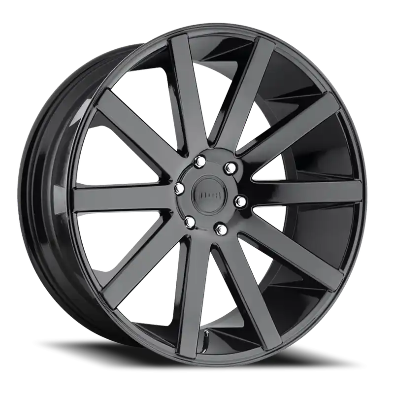 Secure Checkout DUB Shot Calla S219 24x10 +25 5x139.7mm 78.1mm Gloss Black