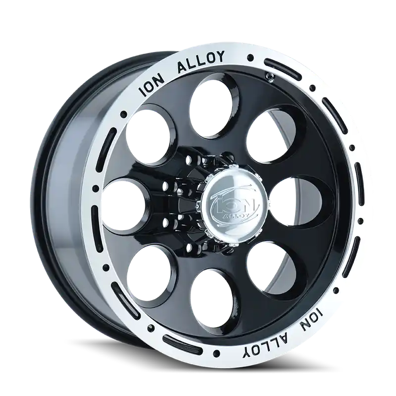 Best Price Ion 174 Gloss Black Machined 15x10 5x139.7 x38mm 108mm