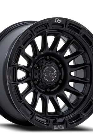 Black Rhino Rival BR025MB 17x9 -12 5x127mm 71.5mm Matte Black Gloss Black Lip In Demand