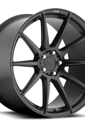 Crafted Niche Essen M147 20x10 +40 5x120mm 74.1mm Matte Black