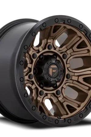 No Minimum Order Fuel Traction D826 20x10 -18 5x127mm 71.5mm Matte Bronze Black Ring
