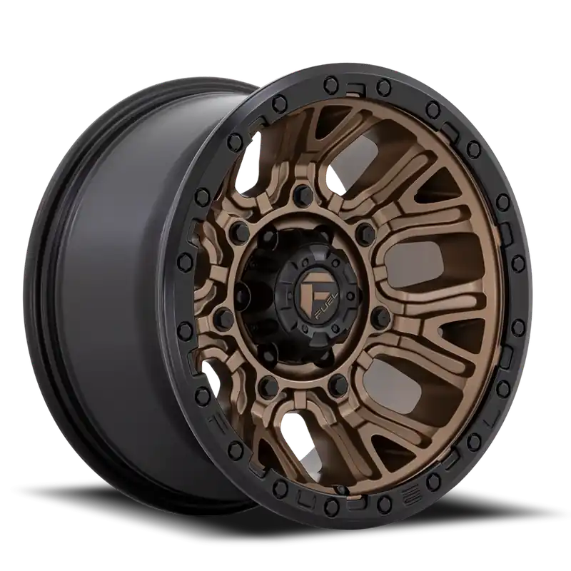No Minimum Order Fuel Traction D826 20x10 -18 5x127mm 71.5mm Matte Bronze Black Ring