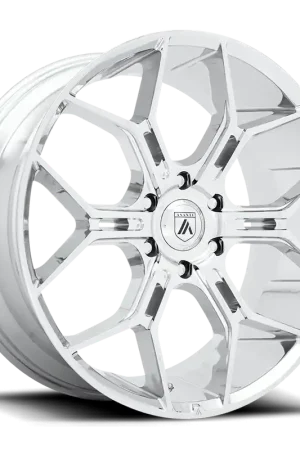 Bargain Asanti Black Label Monarch Truck ABL38 CH 24x10 +20 6x139.7mm 106.1mm Chrome