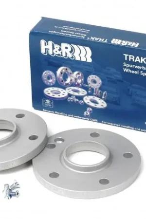 Trusted Brand H&R Trak+ 10mm DR Wheel Adaptor Bolt 5/112 Center Bore 57.1 Bolt Thread 14x1.5 - Black
