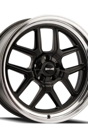 Best Price Ridler 610 Matte Black Polished 20x10 5x120.65 0mm 83.82mm