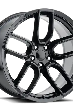 Reduced Price Factory Reproductions FR 74 Dodge Widebody Replica GB 20x10.5 +22 5x115mm 71.5mm Gloss Black