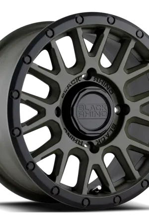 Editor’s Pick Black Rhino La Paz UTV ODG 15x7 +51 4x110mm 80.2mm Olive Drab Green Black Lip Edge
