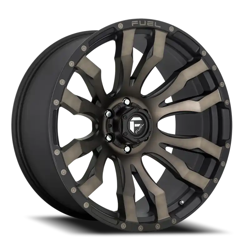 Fuel Blitz D674 20x10 -18 6x135mm 87.1mm Matte Black Double Dark Tint Exclusive