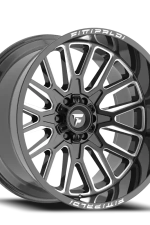 Buy Today Fittipaldi Offroad Alpha Series FA18BM 22x12 -44 8x170mm 125.2mm Gloss Black Milled