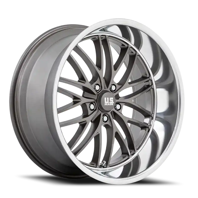 US Mags Santa Cruz U139 22x10.5 +0 5x127mm 78.1mm Anthracite Diamond Cut Lip Buy Online