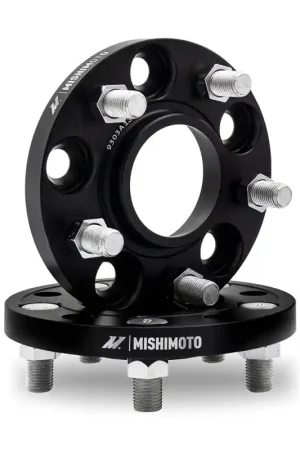 Discount Mishimoto Wheel Spacers - 5x114.3 - 66.1 - 15 - M12 - Black