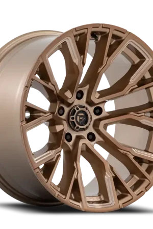 Last Chance Fuel Rebar 5 D850 22x12 -44 5x127mm 71.5mm Platinum Bronze Milled