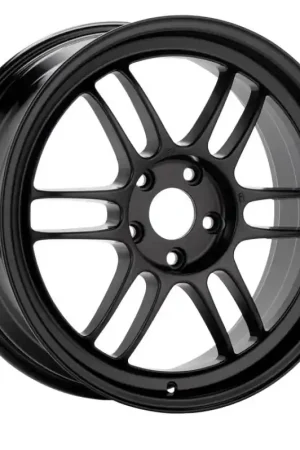 Enkei RPF1 16x7 4x100 43mm Offset 73mm Bore Black WheelMiata 4-Lug / 02-06 Mini /Honda & Acura 4 Best Price