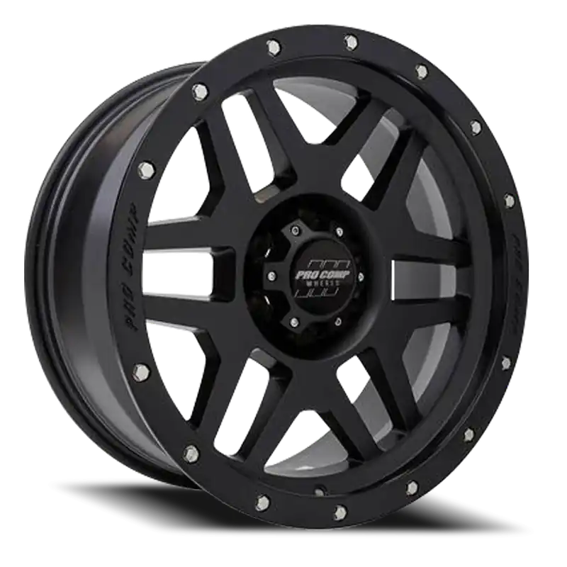 Viral Pro Comp Series 41 Phaser SB 18x9 +0 6x135mm 108mm Satin Black