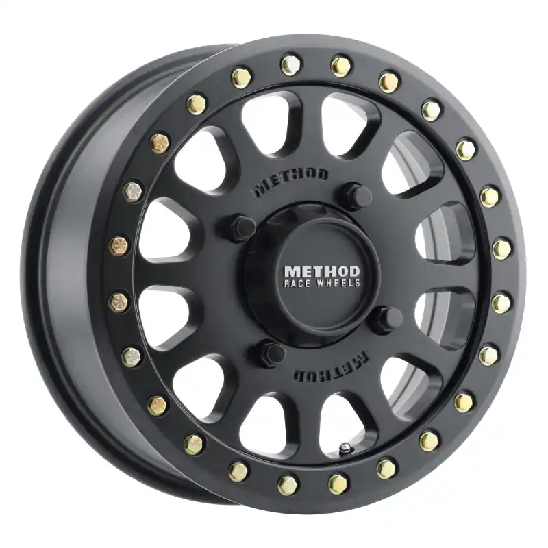 Method MR401 UTV Beadlock 15x6 / 5+1/53mm Offset / 4x136 / 106mm CB Matte Black Wheel Don’t Miss Out