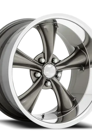 Trending American Racing Boss TT VN338 GY 18x9.5 -4 5x114.3mm 72.56mm Graphite Diamond Cut Lip