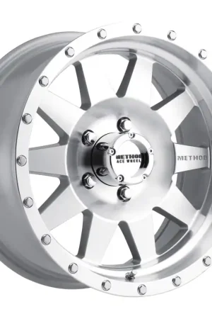 Fresh Stock Method MR301 The Standard 16x8 0mm Offset 5x4.5 83mm CB Machined/Clear Coat Wheel