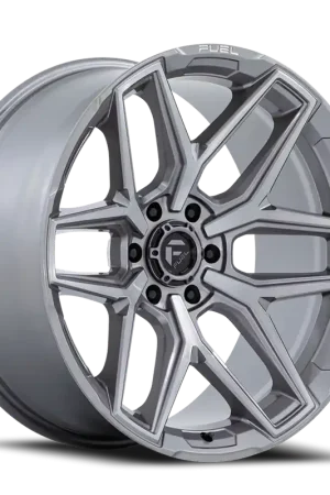 Crafted Fuel Flux 6 FC854AX 18x9 +1 6x139.7mm 106.1mm Platinum