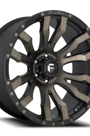 Modern Fuel Blitz D674 20x10 -18 6x139.7mm 106.1mm Matte Black Double Dark Tint