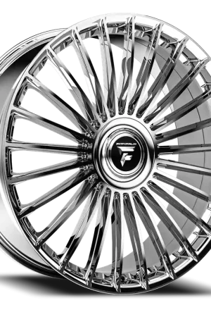 Fittipaldi Street FS370MC 22x9.5 +25 6x135mm 106.2mm Chrome Mirror Coat High Quality