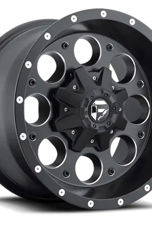 Fuel Revolver D525 15x10 -43 5x114.3/5x120.7mm 78.1mm Matte Black Milled Order Now
