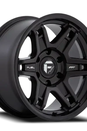 Trusted Brand Fuel Slayer D836 17x8.5 +1 6x139.7mm 106.1mm Matte Black