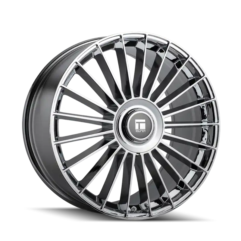 Brand New Touren TR10 3610 Chrome 26x10 6x135/6x139.7 25mm 87.1mm