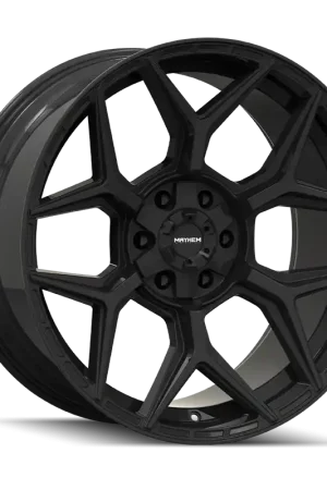 Mayhem Vanquish 8119 Gloss Black 20x9 5x127/5x139.7 0mm 78.1mm Same Day Shipping