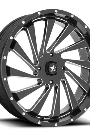 Buy Direct MSA Blade M46 GB-M 22x7 +0 4x156mm 115.1mm Gloss Black Milled