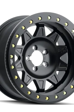 In Demand Dirty Life Roadkill 9302 Satin Black 17x9 8x170 x14mm 130.8mm