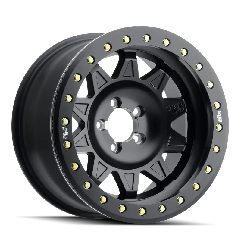 In Demand Dirty Life Roadkill 9302 Satin Black 17x9 8x170 x14mm 130.8mm
