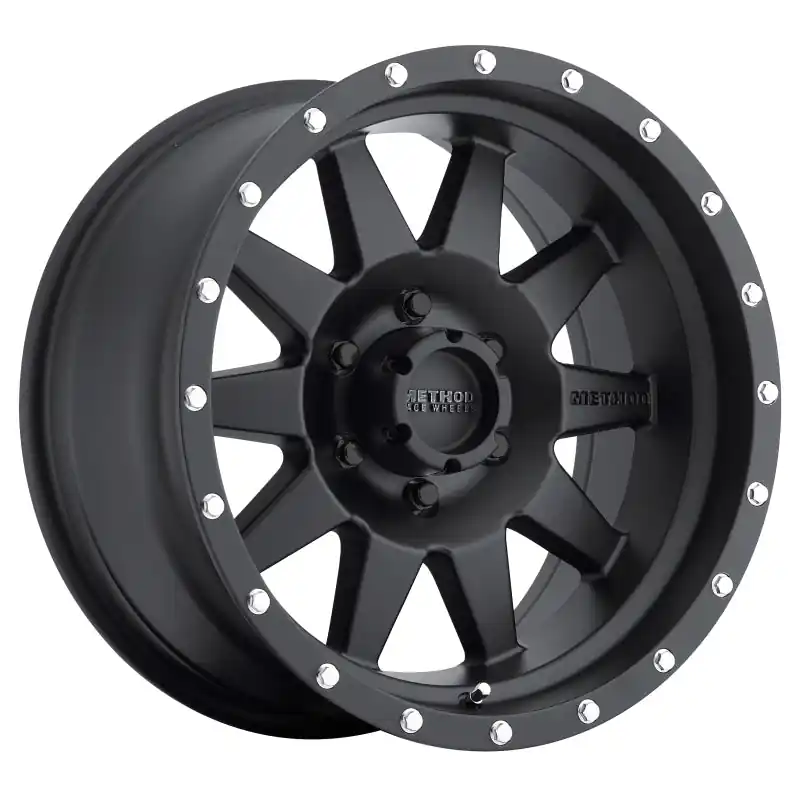 Free Delivery Method MR301 The Standard 16x8 0mm Offset 6x5.5 108mm CB Matte Black Wheel