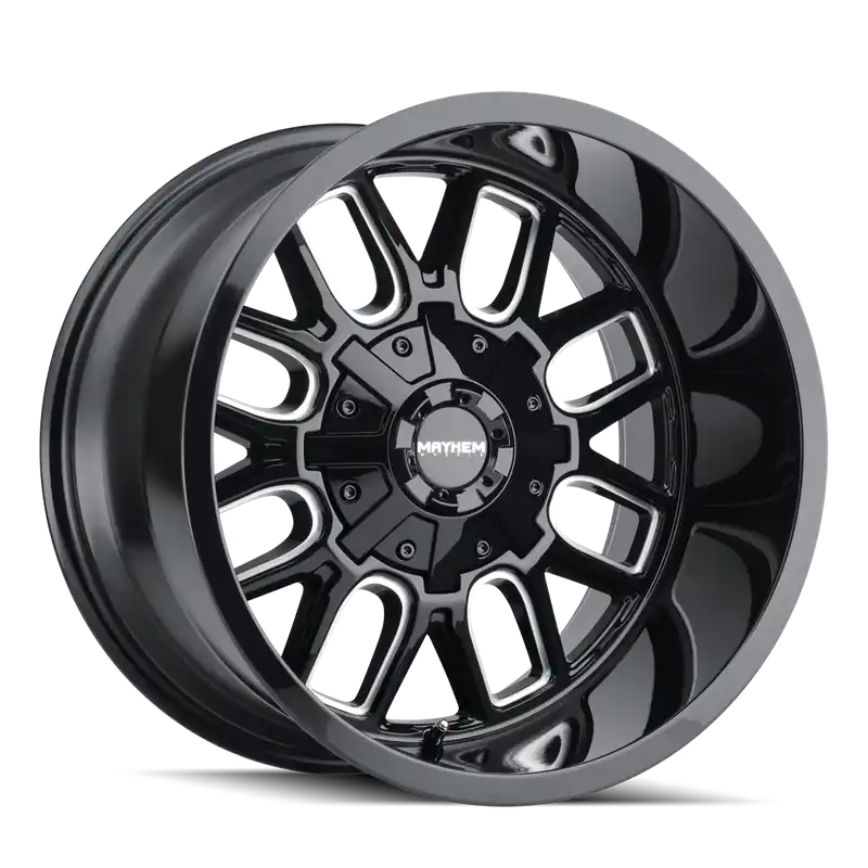Mayhem Cogent 8107 Gloss Black Milled 18x9 6x135/6x139.7 0mm 106mm Order Now