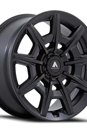 Asanti Black Label Esquire ABL-41 SB 22x9 +15 5x115/5x120mm 74.1mm Satin Black Gloss Black Face High Quality