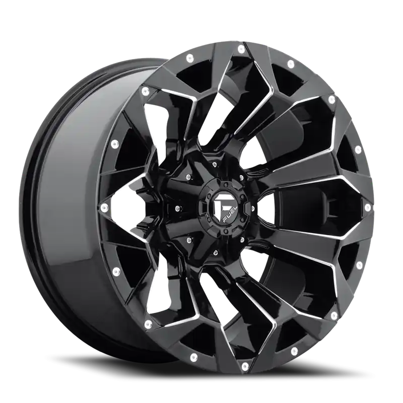 Editor’s Pick Fuel Assault D576 17x9 -12 5x114.3/5x127mm 78.1mm Gloss Black Milled