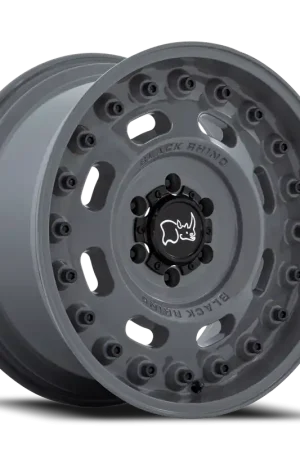 Original Black Rhino Axle GY 17x9.5 +6 6x139.7mm 112.1mm Battleship Gray