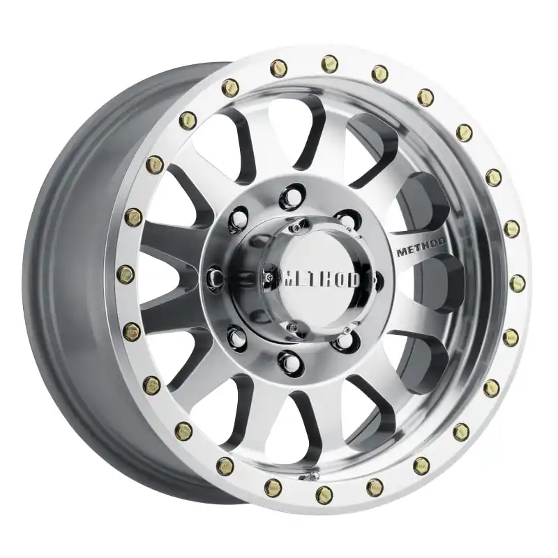 Method MR304 Double Standard 17x8.5 0mm Offset 8x170 130.81mm CB Machined/Clear Coat Wheel Affordable