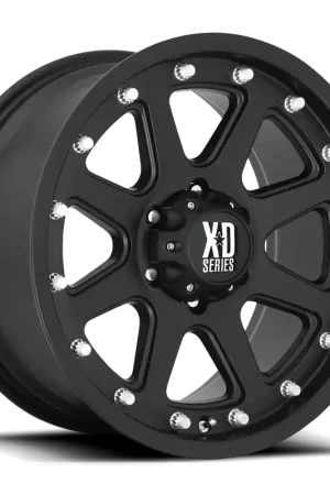XD Series Addict XD798 MB 17x9 -12 5x127mm 78.3mm Matte Black Authentic
