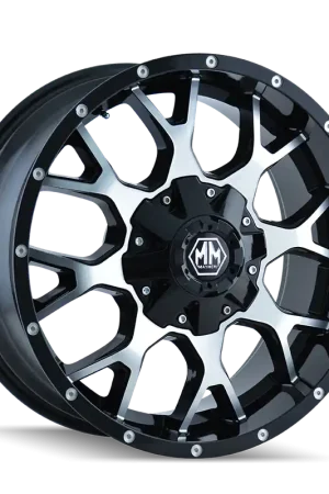 Free Delivery Mayhem Warrior 8015 Gloss Black Machined 18x9 8x180 18mm 124.1mm